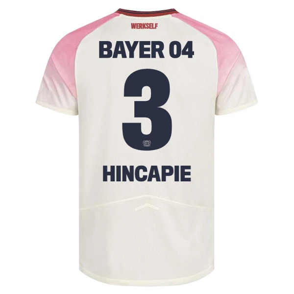 Bayer Leverkusen Piero Hincapie 3 Bortedrakt Barn 2025-26 - med Bukse