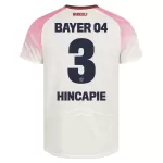 Bayer Leverkusen Piero Hincapie 3 Bortedrakt Herre 2025-26