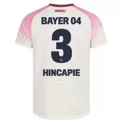 Bayer Leverkusen Piero Hincapie 3 Bortedrakt Herre 2025-26 Bayer Leverkusen Piero Hincapie 3 Bortedrakt Herre 2025-26