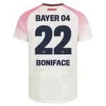 Bayer Leverkusen Victor Boniface 22 Bortedrakt Herre 2025-26