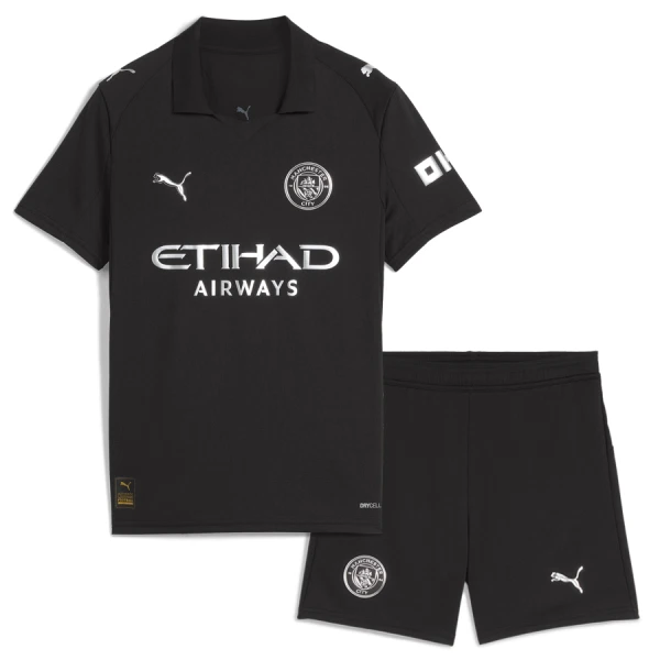 Manchester City Bortedrakt Barn 2025-26 - med Bukse