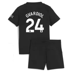 Manchester City Gvardiol 24 Bortedrakt Barn 2025-26 - med Bukse Manchester City Gvardiol 24 Bortedrakt Barn 2025-26 - med Bukse