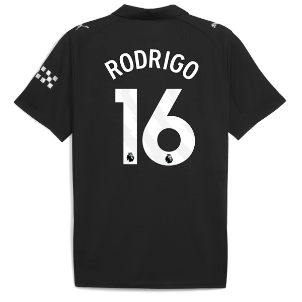 Manchester City Rodrigo 16 Bortedrakt Herre 2025-26 Manchester City Rodrigo 16 Bortedrakt Herre 2025-26