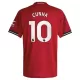 Manchester United Cunha 10 Hjemmedrakt Herre 2025-26
