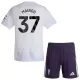 Manchester United Mainoo 37 Bortedrakt Barn 2025-26 - med Bukse Manchester United Mainoo 37 Bortedrakt Barn 2025-26 - med Bukse