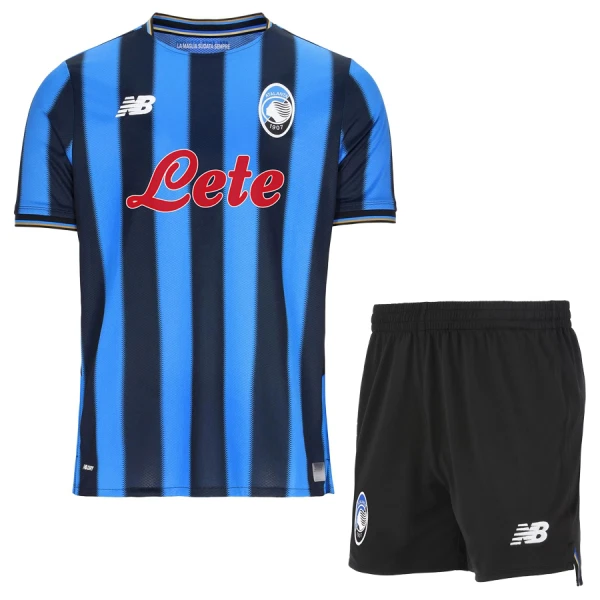 Atalanta Hjemmedrakt Barn 2025-26 - med Bukse Atalanta Hjemmedrakt Barn 2025-26 - med Bukse