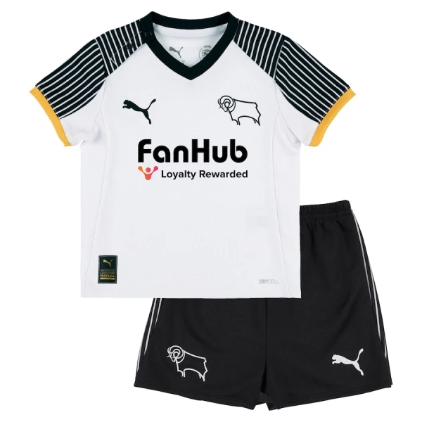 Derby County Hjemmedrakt Barn 2025-26 - med Bukse