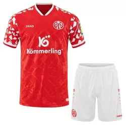 FSV Mainz 05 Hjemmedrakt Barn 2025-26 - med Bukse FSV Mainz 05 Hjemmedrakt Barn 2025-26 - med Bukse