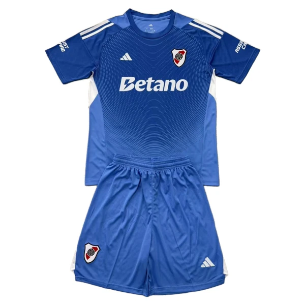 River Plate Keeper Drakt Barn 2025-26 Blå River Plate Keeper Drakt Barn 2025-26 Blå