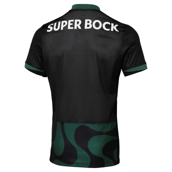 Sporting CP Fjerdedrakt Herre 2025-26 Svart