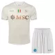 SSC Napoli Bortedrakt Barn 2025-26 - med Bukse SSC Napoli Bortedrakt Barn 2025-26 - med Bukse