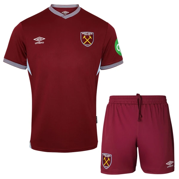 West Ham United Hjemmedrakt Barn 2025-26 - med Bukse West Ham United Hjemmedrakt Barn 2025-26 - med Bukse
