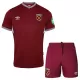 West Ham United Hjemmedrakt Barn 2025-26 - med Bukse West Ham United Hjemmedrakt Barn 2025-26 - med Bukse