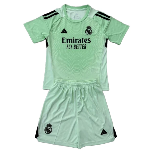 Real Madrid Keeper Drakt Barn 2025-26 Grønn Real Madrid Keeper Drakt Barn 2025-26 Grønn