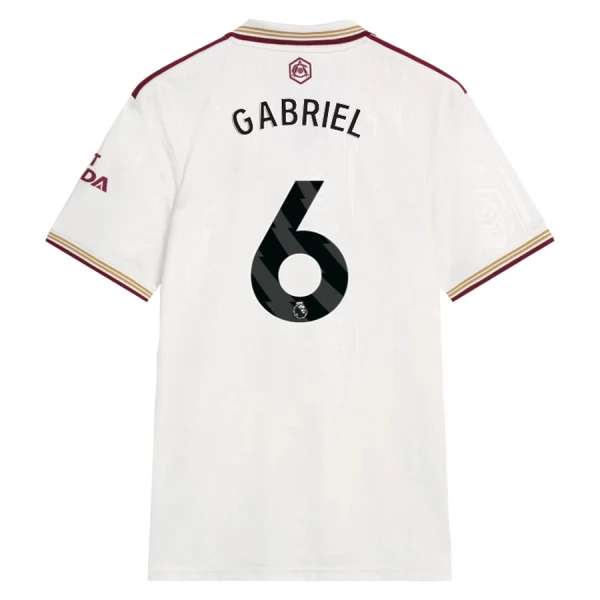 Arsenal Gabriel 6 Tredjedrakt Herre 2025-26 Arsenal Gabriel 6 Tredjedrakt Herre 2025-26