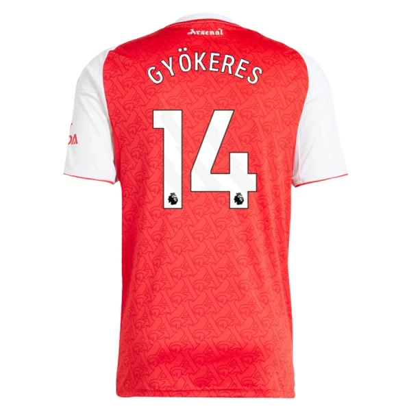 Arsenal Gyokeres 14 Hjemmedrakt Herre 2025-26 Arsenal Gyokeres 14 Hjemmedrakt Herre 2025-26