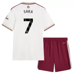 Arsenal Saka 7 Tredjedrakt Barn 2025-26 - med Bukse Arsenal Saka 7 Tredjedrakt Barn 2025-26 - med Bukse