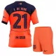 FC Barcelona Frenkie de Jong 21 Tredjedrakt Barn 2025-26 - med Bukse FC Barcelona Frenkie de Jong 21 Tredjedrakt Barn 2025-26 - med Bukse