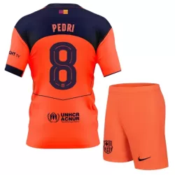 FC Barcelona Pedri 8 Tredjedrakt Barn 2025-26 - med Bukse FC Barcelona Pedri 8 Tredjedrakt Barn 2025-26 - med Bukse