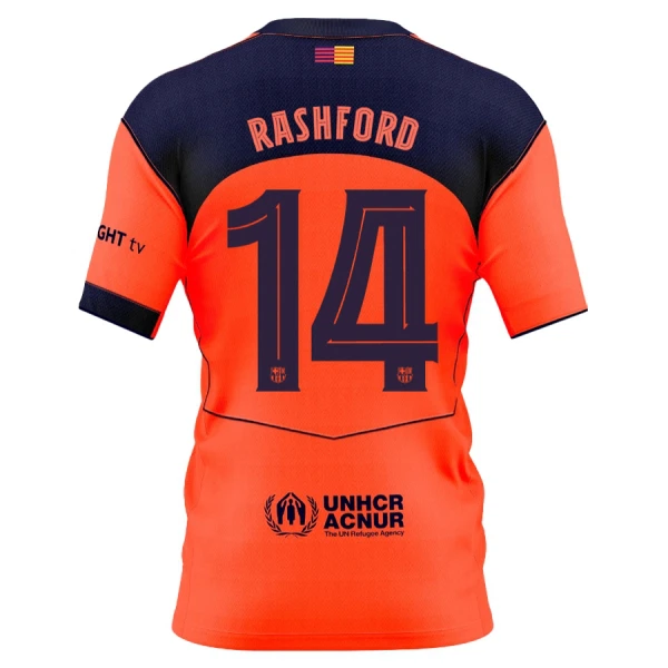 FC Barcelona Rashford 14 Tredjedrakt Herre 2025-26 FC Barcelona Rashford 14 Tredjedrakt Herre 2025-26