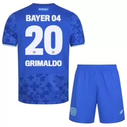 Bayer Leverkusen Alejandro Grimaldo 20 Tredjedrakt Barn 2025-26 - med Bukse Bayer Leverkusen Alejandro Grimaldo 20 Tredjedrakt Barn 2025-26 - med Bukse