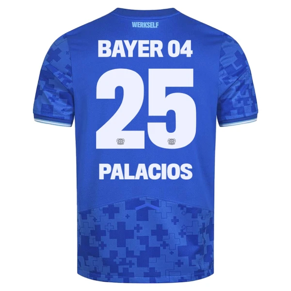 Bayer Leverkusen Exequiel Palacios 25 Tredjedrakt Herre 2025-26 Bayer Leverkusen Exequiel Palacios 25 Tredjedrakt Herre 2025-26