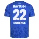 Bayer Leverkusen Victor Boniface 22 Tredjedrakt Herre 2025-26 Bayer Leverkusen Victor Boniface 22 Tredjedrakt Herre 2025-26