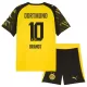 Borussia Dortmund Brandt 10 Hjemmedrakt Barn 2025-26 - med Bukse Borussia Dortmund Brandt 10 Hjemmedrakt Barn 2025-26 - med Bukse