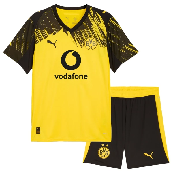 Borussia Dortmund Hjemmedrakt Barn 2025-26 - med Bukse Borussia Dortmund Hjemmedrakt Barn 2025-26 - med Bukse