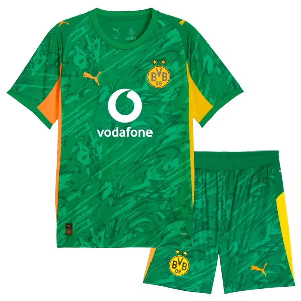 Borussia Dortmund Keeper Drakt Barn 2025-26 Grønn Borussia Dortmund Keeper Drakt Barn 2025-26 Grønn