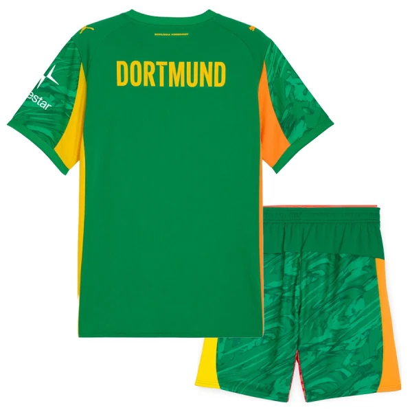 Borussia Dortmund Keeper Drakt Barn 2025-26 Grønn