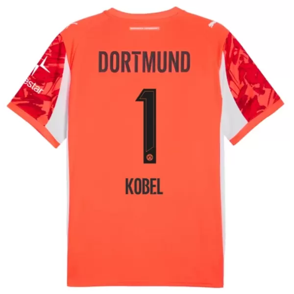 Borussia Dortmund Kobel 1 Keeper Drakt Herre 2025-26 Rød Borussia Dortmund Kobel 1 Keeper Drakt Herre 2025-26 Rød