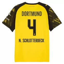 Borussia Dortmund N. Schlotterbeck 4 Hjemmedrakt Herre 2025-26 Borussia Dortmund N. Schlotterbeck 4 Hjemmedrakt Herre 2025-26