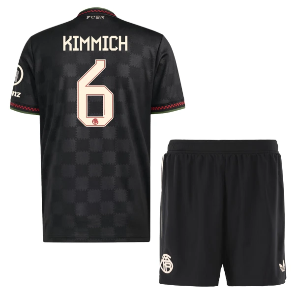 FC Bayern München Kimmich 6 Tredjedrakt Barn 2025-26 - med Bukse FC Bayern München Kimmich 6 Tredjedrakt Barn 2025-26 - med Bukse