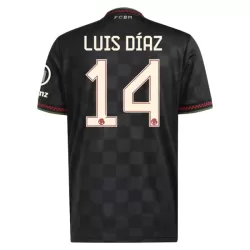 FC Bayern München Luis Díaz 14 Tredjedrakt Herre 2025-26 FC Bayern München Luis Díaz 14 Tredjedrakt Herre 2025-26