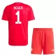 FC Bayern München Neuer 1 Keeper Drakt Barn 2025-26 Rød FC Bayern München Neuer 1 Keeper Drakt Barn 2025-26 Rød