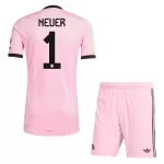 FC Bayern München Neuer 1 Keeper Drakt Barn 2025-26 Rosa