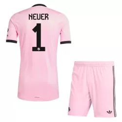 FC Bayern München Neuer 1 Keeper Drakt Barn 2025-26 Rosa FC Bayern München Neuer 1 Keeper Drakt Barn 2025-26 Rosa
