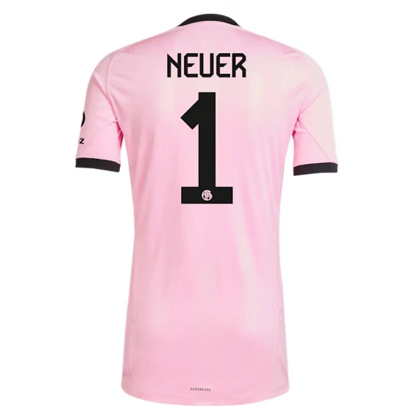 FC Bayern München Neuer 1 Keeper Drakt Herre 2025-26 Rosa FC Bayern München Neuer 1 Keeper Drakt Herre 2025-26 Rosa