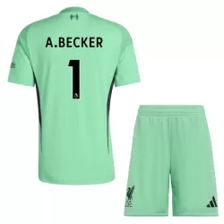 Liverpool A. Becker 1 Keeper Drakt Barn 2025-26 Grønn Liverpool A. Becker 1 Keeper Drakt Barn 2025-26 Grønn