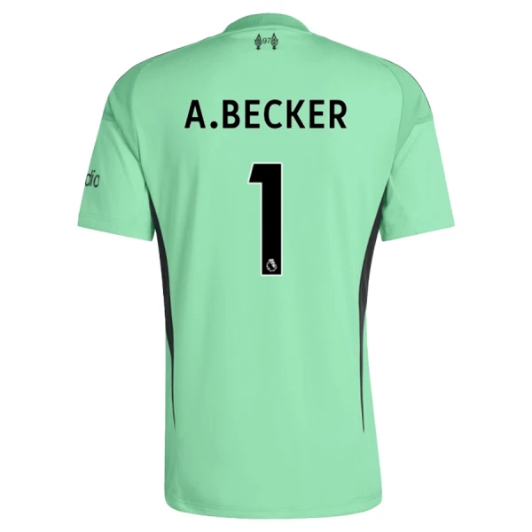 Liverpool A. Becker 1 Keeper Drakt Herre 2025-26 Grønn Liverpool A. Becker 1 Keeper Drakt Herre 2025-26 Grønn