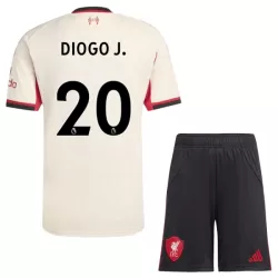 Liverpool Diogo J 20 Bortedrakt Barn 2025-26 - med Bukse Liverpool Diogo J 20 Bortedrakt Barn 2025-26 - med Bukse