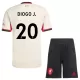 Liverpool Diogo J 20 Bortedrakt Barn 2025-26 - med Bukse Liverpool Diogo J 20 Bortedrakt Barn 2025-26 - med Bukse