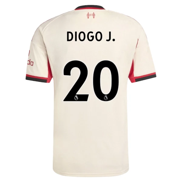 Liverpool Diogo J 20 Bortedrakt Herre 2025-26 Liverpool Diogo J 20 Bortedrakt Herre 2025-26