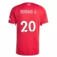 Liverpool Diogo J 20 Hjemmedrakt Herre 2025-26 Liverpool Diogo J 20 Hjemmedrakt Herre 2025-26