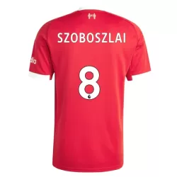 Liverpool Dominik Szoboszlai 8 Hjemmedrakt Herre 2025-26 Liverpool Dominik Szoboszlai 8 Hjemmedrakt Herre 2025-26