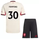 Liverpool Jeremie Frimpong 30 Bortedrakt Barn 2025-26 - med Bukse
