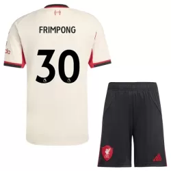 Liverpool Jeremie Frimpong 30 Bortedrakt Barn 2025-26 - med Bukse Liverpool Jeremie Frimpong 30 Bortedrakt Barn 2025-26 - med Bukse