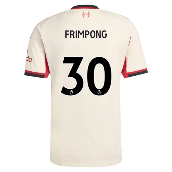Liverpool Jeremie Frimpong 30 Bortedrakt Herre 2025-26 Liverpool Jeremie Frimpong 30 Bortedrakt Herre 2025-26