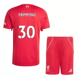 Liverpool Jeremie Frimpong 30 Hjemmedrakt Barn 2025-26 - med Bukse Liverpool Jeremie Frimpong 30 Hjemmedrakt Barn 2025-26 - med Bukse